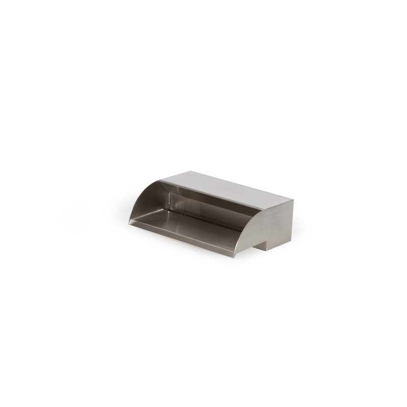 Fontaine en acier inoxydable Amaaya, H 4 po x l 12 po x P 8,5 po
