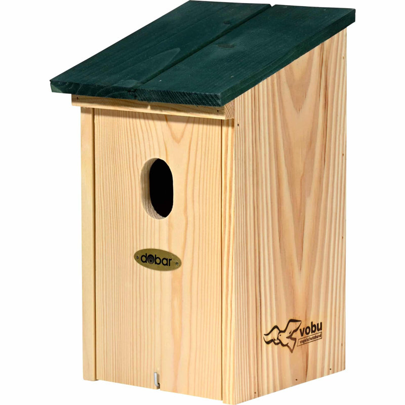 VOBU nesting box flat roof for garden redtail
