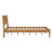 Mid-Century Modern Design Solid Rubberwood Bed Frame, No-Tool Quick Assembly Mortise And Tenon Structure-1848643980-1848643971
