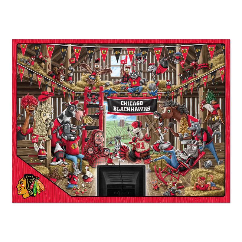 NHL Barnyard Fans - casse-tête, Blackhawks de Chicago