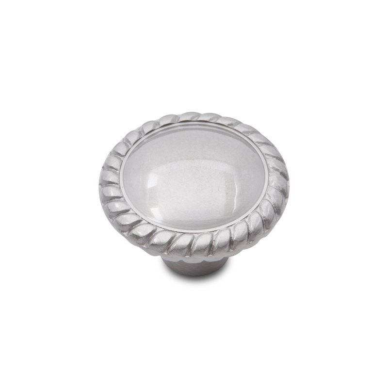 CK Series 1 1/4" Diameter Mushroom Knob, Satin Nickel (Pewter)