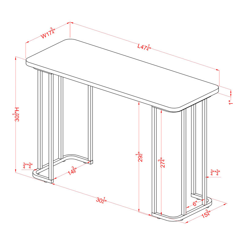 Ensemble de tables basses Reynalda, 3 pièces: table basse, table de bout, table de ca