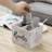 Pergande Brown/White Remote Control Holder-821663603
