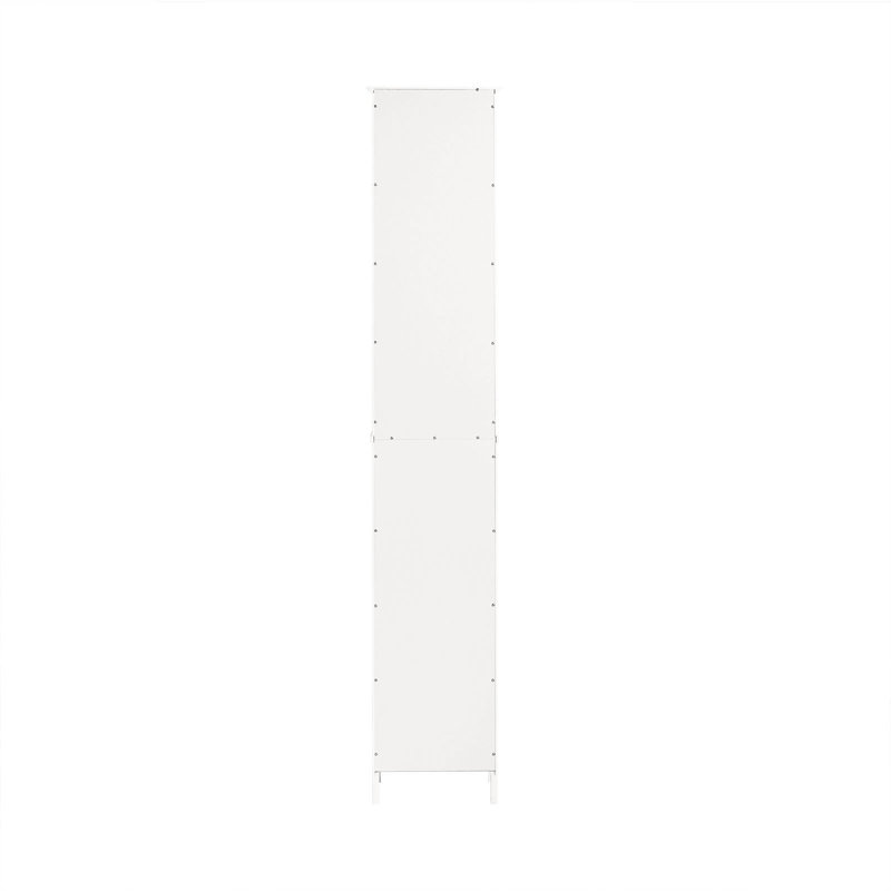 Lyonsdale Freestanding Linen Cabinet, White