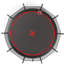 Citrouille trampoline 12 pi - noir rouge-126824817