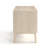 Indra 22" H 2-Drawer Wood Nightstand -2037666227