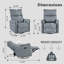 Fauteuil inclinable et pivotant en similicuir Idal-1152472