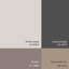 Tapis oriental noir / taupe lavable Haughton-1910831796