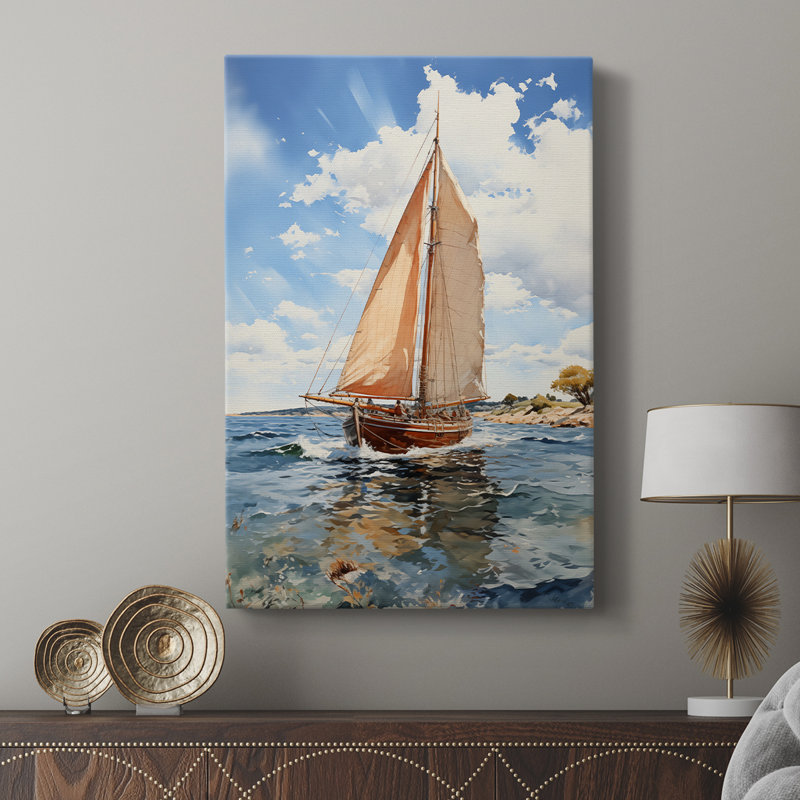 NAUTICAL Series CCDXLIV - Cavas de galerie sur mesure, H 12 po x l 8 po