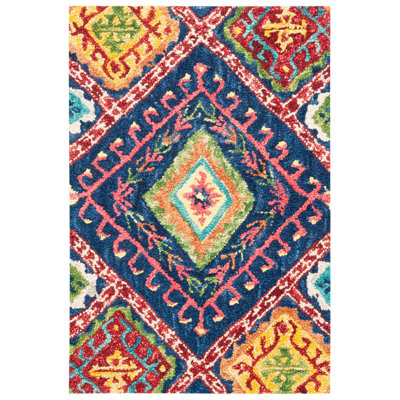 Vahakn Hand Tufted Wool Geometric Rug