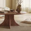 Table basse en noyer de luxe de style Mid-antique