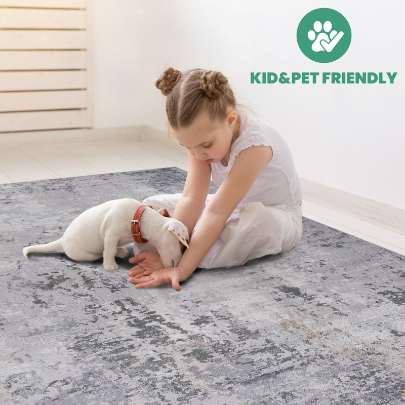 Modern Fashion Rugs, Rectangle 7'9" x 10'