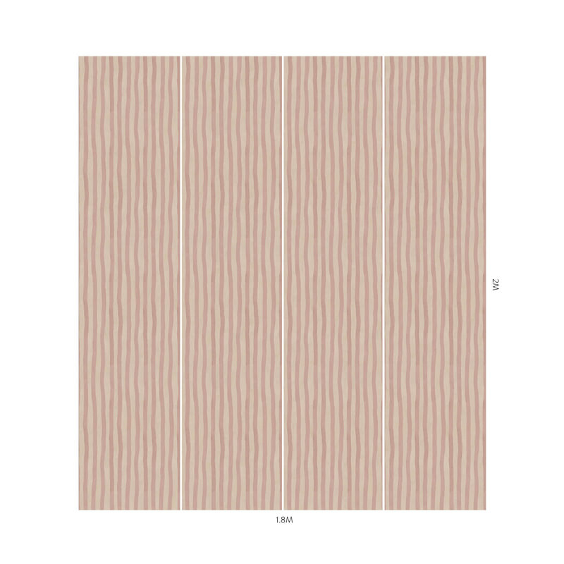 Artist's Stripe Wallpaper, Sakura/Astrantia
