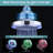 Colorful Temperature Sensitive LED Shower Head with Filter