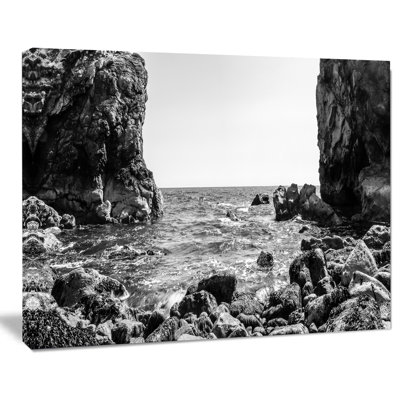 Cote Sauvage Bretagne France Photographic Print on Wrapped Canvas