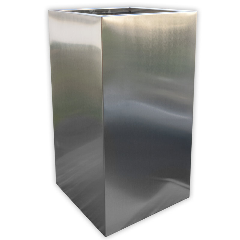 Bessellieu Metal Pot Planter, 75cm H x 36cm W x 36cm D