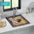 KRAUS Bellucci 28” Granite Workstation Drop In Top Mount Single Bowl Kitchen Sink with Accessories-86781486-87761613