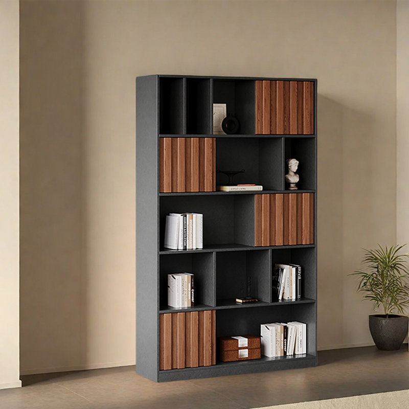 Petrimir, Gris, (5 tablettes) H 78,74 po x l 47,24 po x P 13,78 po