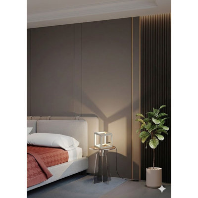 Mauck modern LED Square Table Lamp