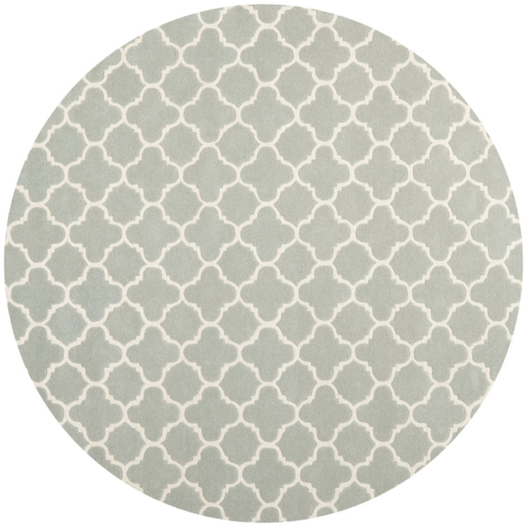 Carolene Hand Tufted Wool Geometric Rug