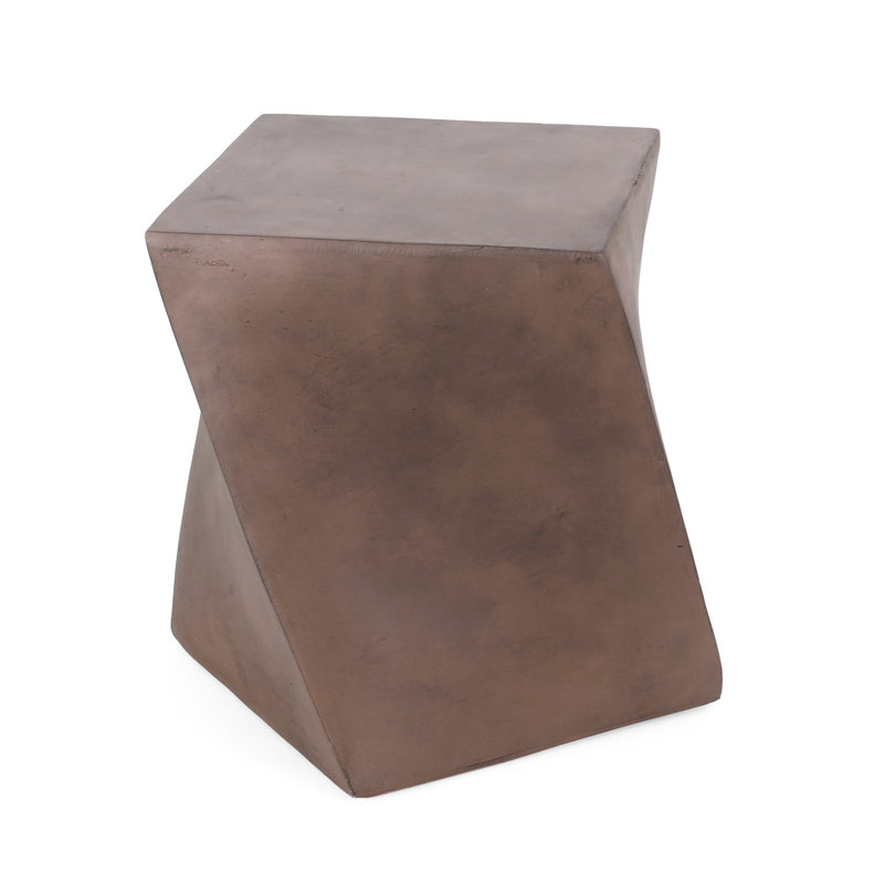 Table d'appoint en béton légère avec construction, longue et chic, rehausse le style de votre maison