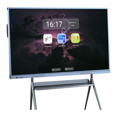 JYXCN Interactive Smart Board 75 Inch, Maximize Engagement! All-in-One Touch Screen Interactive Whiteboard with Dual System & Cloud Sharing - Digital