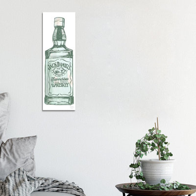 Jack Daniel's Whiskey - Panoramic Print on Canvas