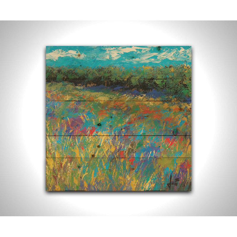 " One Fine Day " by Jeff Boutin, No Frame, No Mat, 24" H x 24" W x 1.5" D