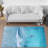 Vibrant Abstract Print Non-Woven Soft Type Rug Perfect for Home or Office Decoration-114321121