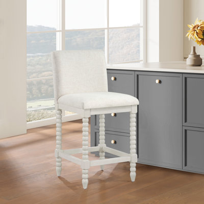 Carlese Spindle Counter Height Stool