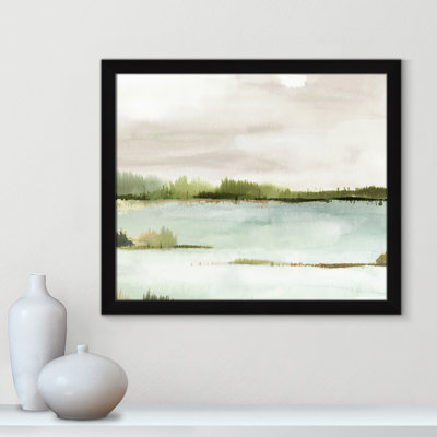 Goldie Silent Lake - Single Picture Frame Painting