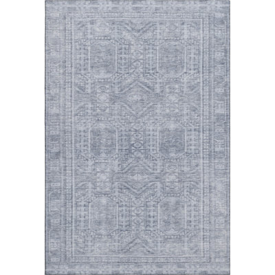 Premium Machine Washable Ashlynn Border Rug