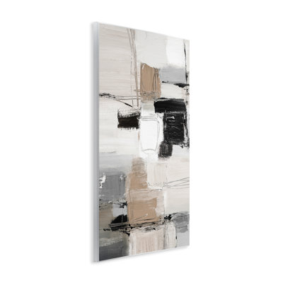 Plaque murale contemporaine contemporaine neutre, design par Lanie Loreth