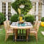 Chaise de patio teck Jupiter