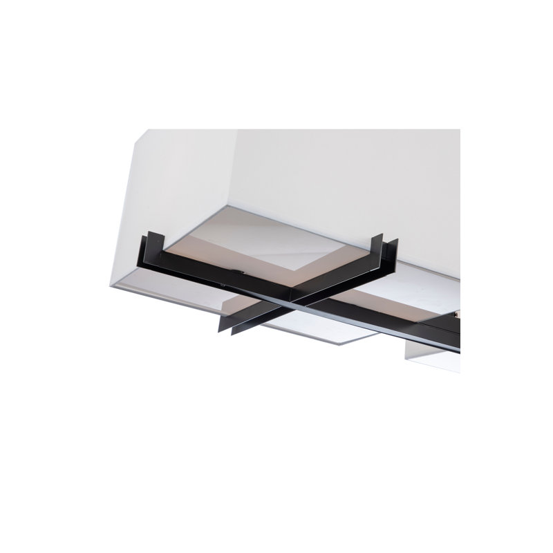 Luminaire suspendu linéaire à 6 lumières pour îlot de cuisine Cameron