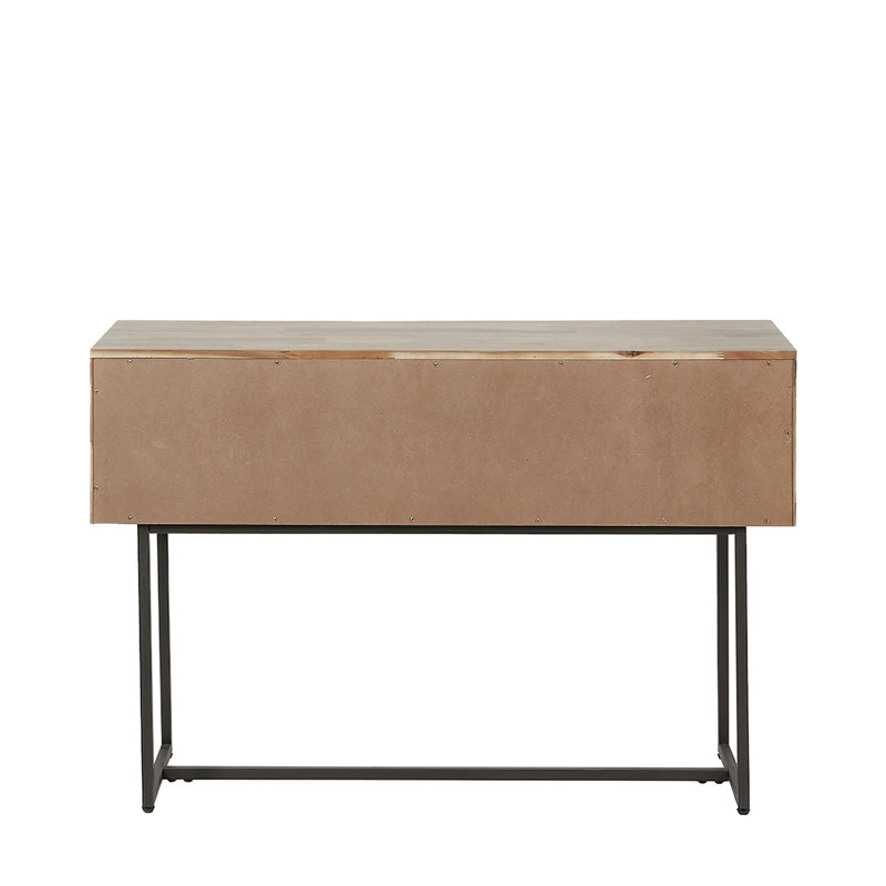 Alika 120cm Solid Wood Top Console Table