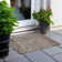 Machine Washable Indoor/Outdoor Xhevrie Taupe Rug
