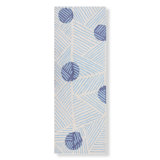 Busybee Geometric Area Rug in Blue