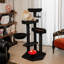 Grand arbre à chat moderne de style gothique 52,6 po - Tour pour chat d'Halloween-984109290