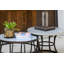 West Haven - Outdoor Coffee Table w/ Aluminum Base & Polished Concrete Top