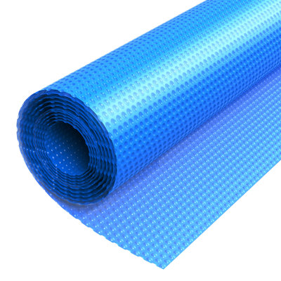 Couvercle de piscine solaire 36 x 16 pouces cuivre 1 pièce bleu 12 mil bulles bleues rétention de chaleur
