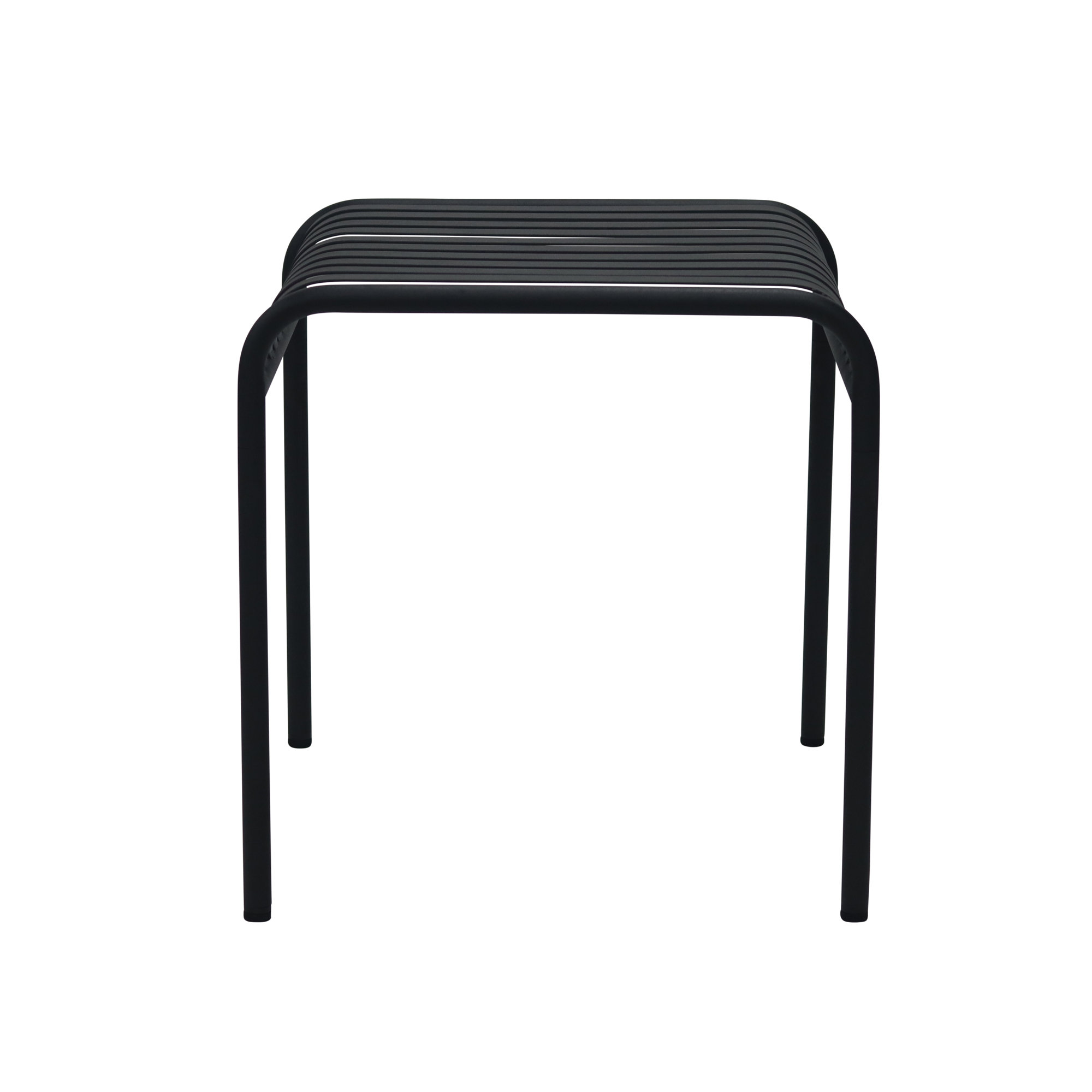 Winchester Outdoor Patio Side Table, Black, Black
