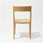Ensemble de 2 chaises de salle à manger modernes en bois massif-215007491