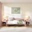 Lit de jour Charlotte, rose fleur-1370687705
