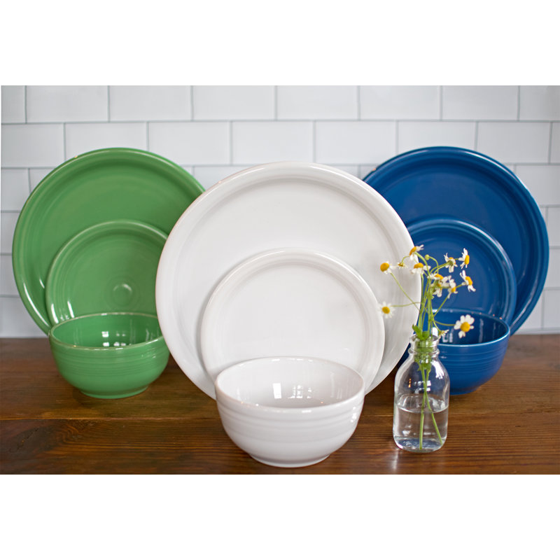 Fiesta Bistro Coupe 3 Piece Place Setting, Service for 1, Lapis