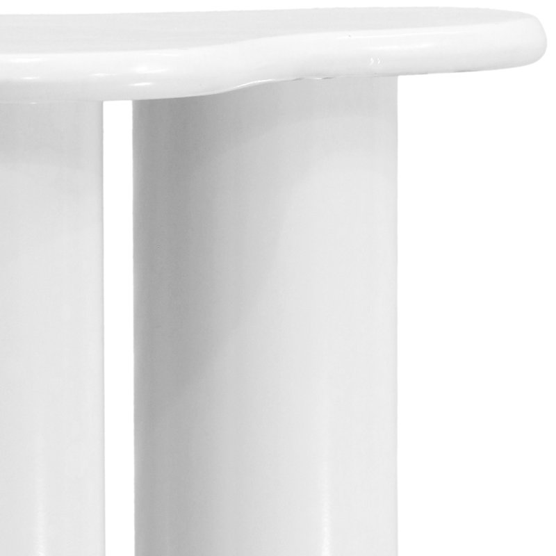 Table de bout Brookfield, Blanc