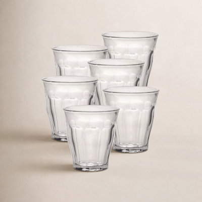 Picardie Ribbed Drinking Glass