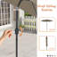 Parasol de marché 7,5 pi Blaise-364031077