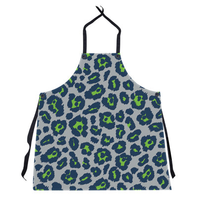 Animal Print Bib Apron
