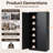 Delvale 6 - Shelf Steel Storage Cabinet ( 70.87'' H x 31.5'' W x 15.7'' D)-235575948
